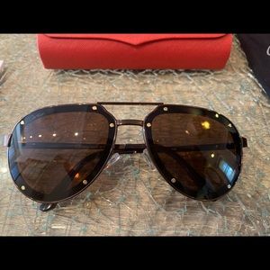 Cartier Sunglasses with case and box